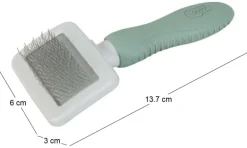 Brosse en caoutchouc pour lapin et cochon d'Inde (Brosse démêlante)