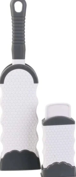 Brosse large + brosse de voyage anti-peluches