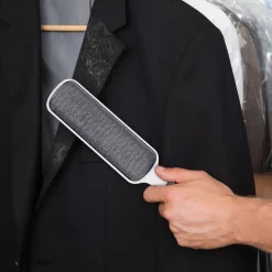 Brosse large + brosse de voyage anti-peluches