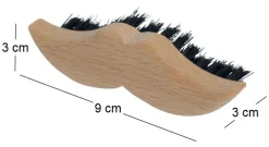 Brosse à moustache et barbe