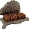 Brosse nettoyage chaussure en fonte et fibre de coco (Hérisson)