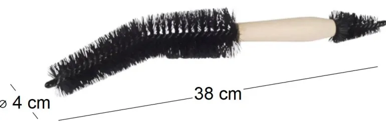 Brosse pour vélo moto et jantes
