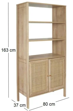 Buffet en bois et rotin Bali
