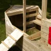 Cabane bateau pirate Galleon en bois
