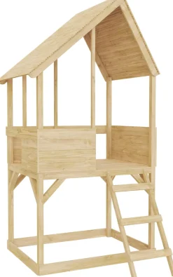 Cabane enfant sur pilotis avec bac à sable Lookout (Sans glissière)