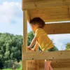 Cabane sur pilotis enfant coffre à jouets intégré Tower