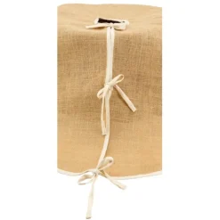 Cache-pied de sapin en tissu (Naturel)