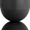 Cache pot en métal réversible Tonar (Noir - XL)