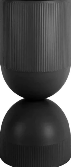 Cache pot en métal réversible Tonar (Noir - XL)