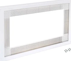 Cadre micro-ondes à encastrer (Blanc)