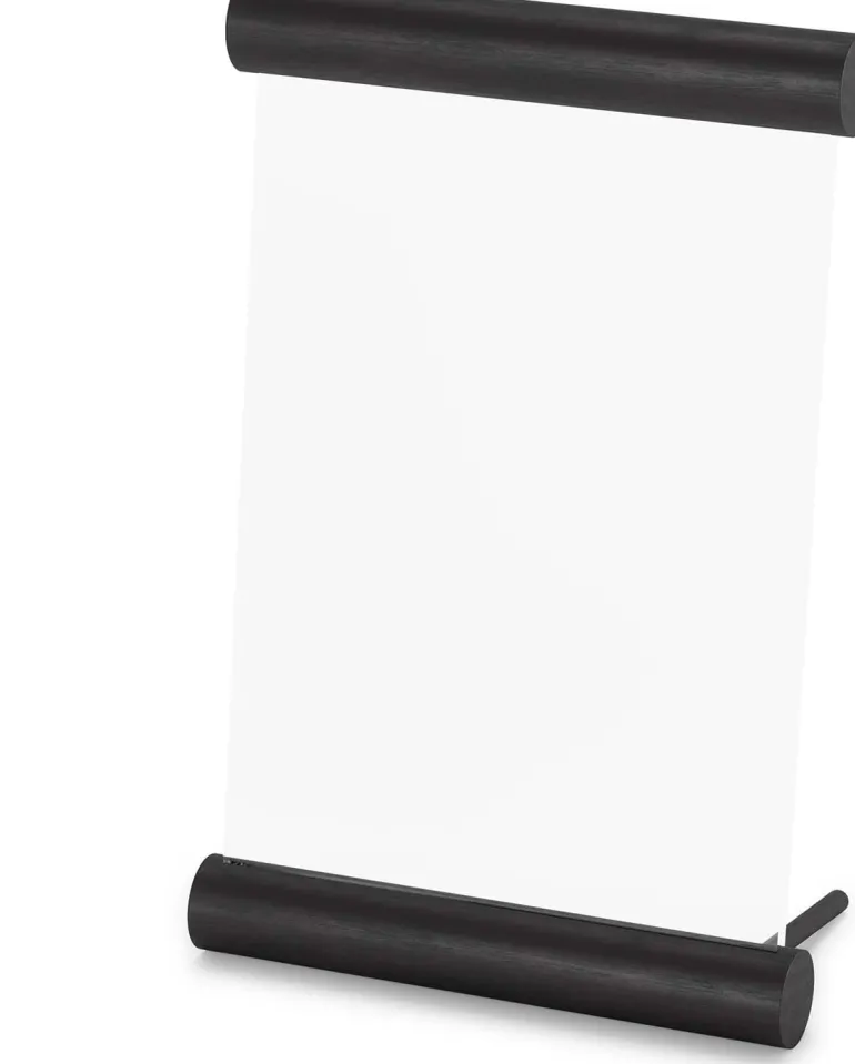 Cadre photo en bois 13 x 18 cm Scroll (Noir)