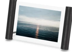 Cadre photo en bois 10 x 15 cm Scroll (Noir)