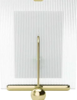 Cadre photo en verre strié Flute (Laiton)