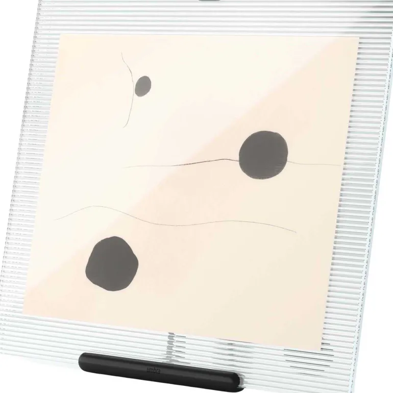 Cadre photo en zinc et verre Flute (Pour photo 20 x 25 cm)