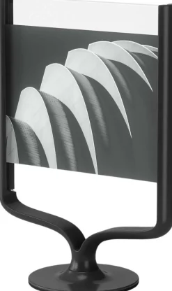 Cadre photo rotatif en aluminium Wishbone (Noir)