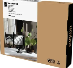 Cadre photo rotatif en aluminium Wishbone (Noir)