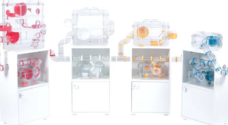 Cage pour petits rongeurs Rody trio