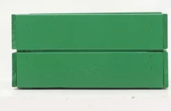 Caisse de rangement en pin petit modèle 31 x 23 x 15 cm (Vert menthe)