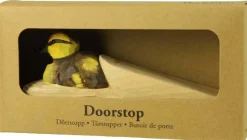 Cale-porte en bois sculpté à la main Animal (Caneton)