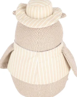 Cale-porte en tissu animal habillé (Chouette)