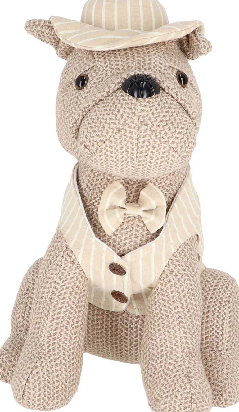 Cale-porte en tissu animal habillé (Chien)