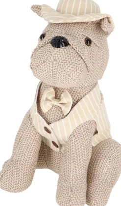 Cale-porte en tissu animal habillé (Chien)