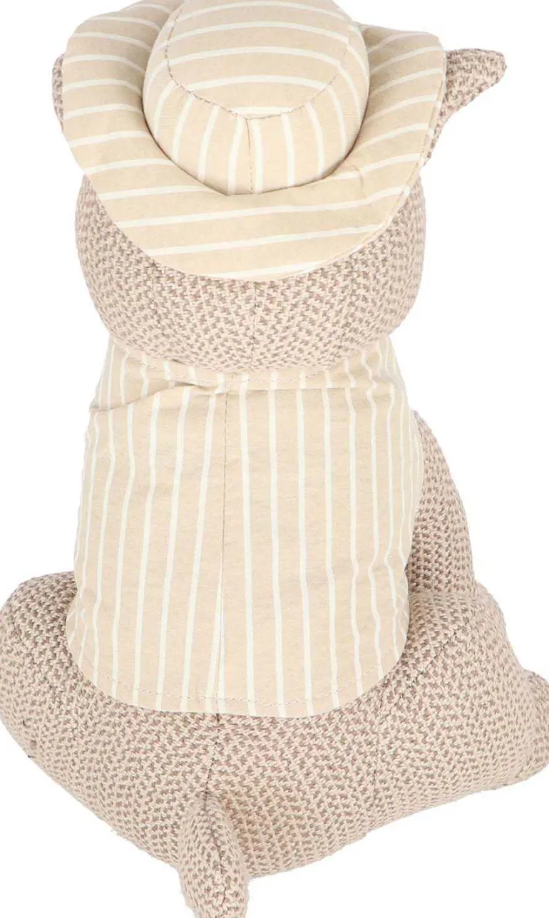 Cale-porte en tissu animal habillé (Chien)
