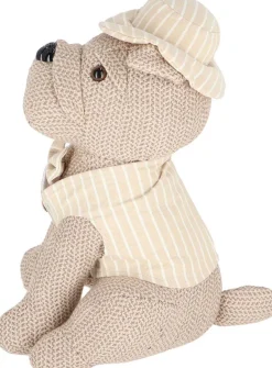 Cale-porte en tissu animal habillé (Chien)