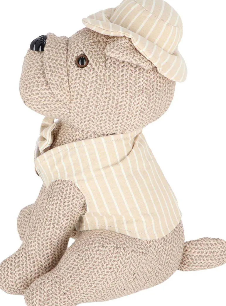 Cale-porte en tissu animal habillé (Chien)