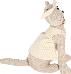 Cale-porte en tissu animal habillé (Chat)