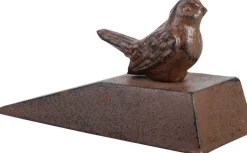 Cale porte Petit oiseau en Fonte