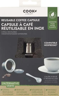 Capsule à café réutilisable compatible Nespresso