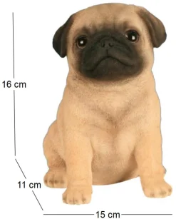 Carlin en résine (Chiot)