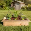 Carré potager anti limaces en pin