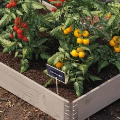 Carré potager Gardenbox 120 x 80 cm (Gris)