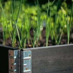 Carré potager Gardenbox 120 x 80 cm (Noir)