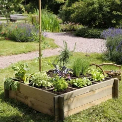 Carré potager à poser 9 cases Cardon