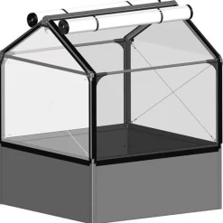 Carré potager premium avec serre Basic air