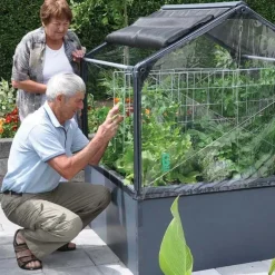 Carré potager premium avec serre Basic air