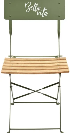 Chaise de jardin pliante Bella Vita (Vert kaki)