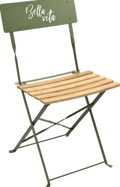 Chaise de jardin pliante Bella Vita (Vert kaki)