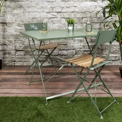 Chaise de jardin pliante Bella Vita (Vert kaki)