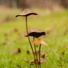 Champignon sur pic en métal rouillé (Modèle S)