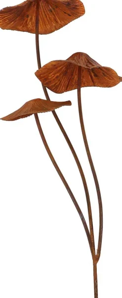 Champignon sur pic en métal rouillé (Modèle S)