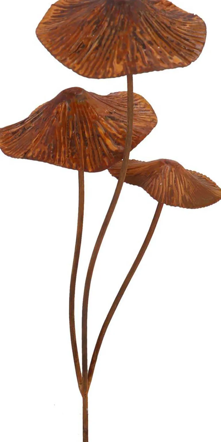 Champignon sur pic en métal rouillé (Modèle S)