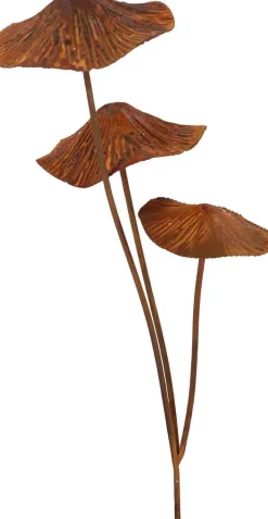 Champignon sur pic en métal rouillé (Modèle S)