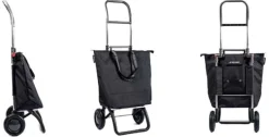 Chariot de marché pliable 2 roues Mini Bag (Bleu Céleste)