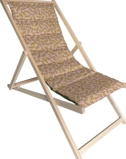 Chilienne matelassée en tissu imprimé Délicatesse