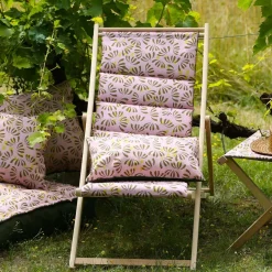 Chilienne matelassée en tissu imprimé Délicatesse