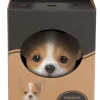 Chiot chihuahua assis en résine 16 cm